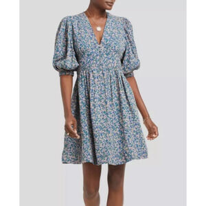 maeve long-sleeve pleated mini shirt dress Maeve Long-Sleeve Mini Shirt Dress